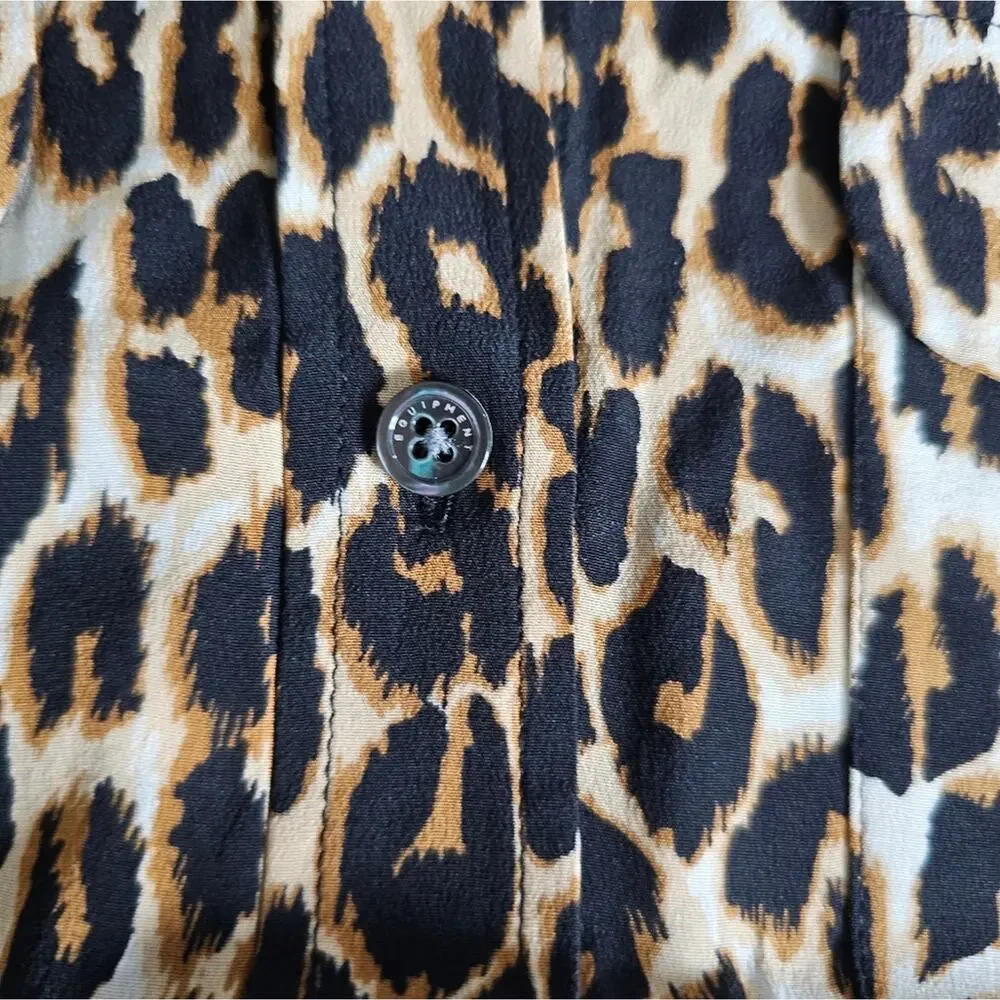 NWT Equipment Slim Signature Silk Shirt